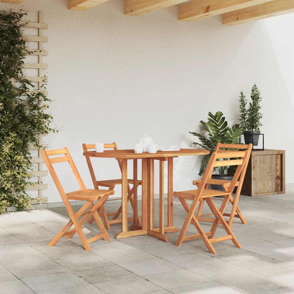 Garten-Klapptisch Butterfly 150x90x75 cm Massivholz Teak