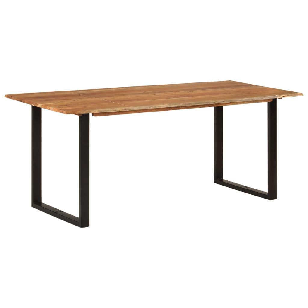 Esstisch 154x80x76 cm Massivholz Akazie