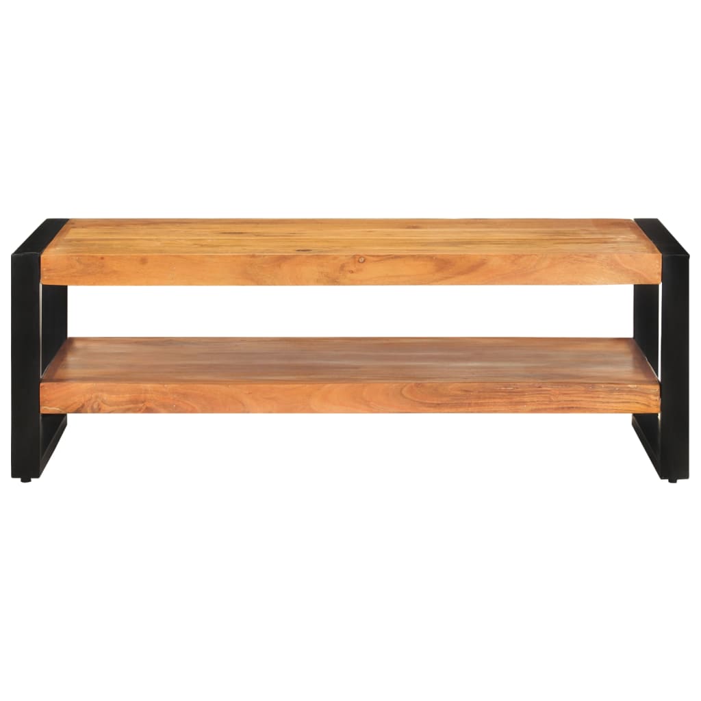 Couchtisch 120x55x40 cm Massivholz Mango