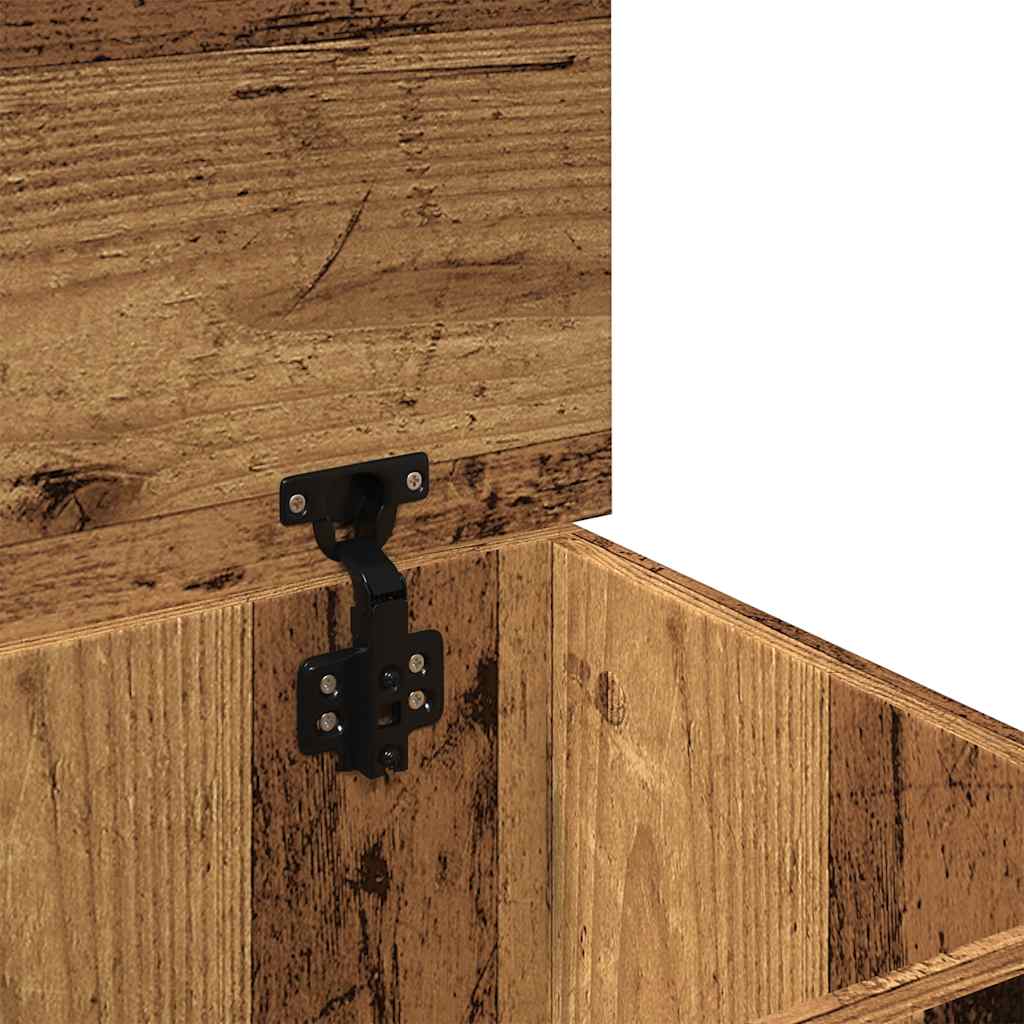 Aufbewahrungsbox Weiß 50 x 30 x 28 cm Holzwerkstoff