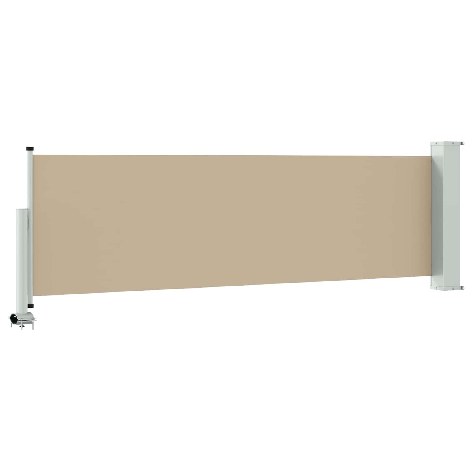 Seitenmarkise 60 x 300 cm 100% Polyester Eisen Stahl