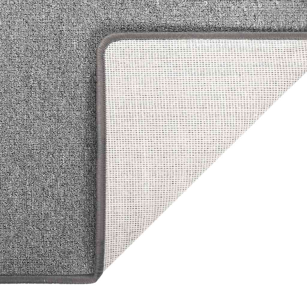 Teppichläufer Anthrazit 80 x 500 cm 100% Polypropylen