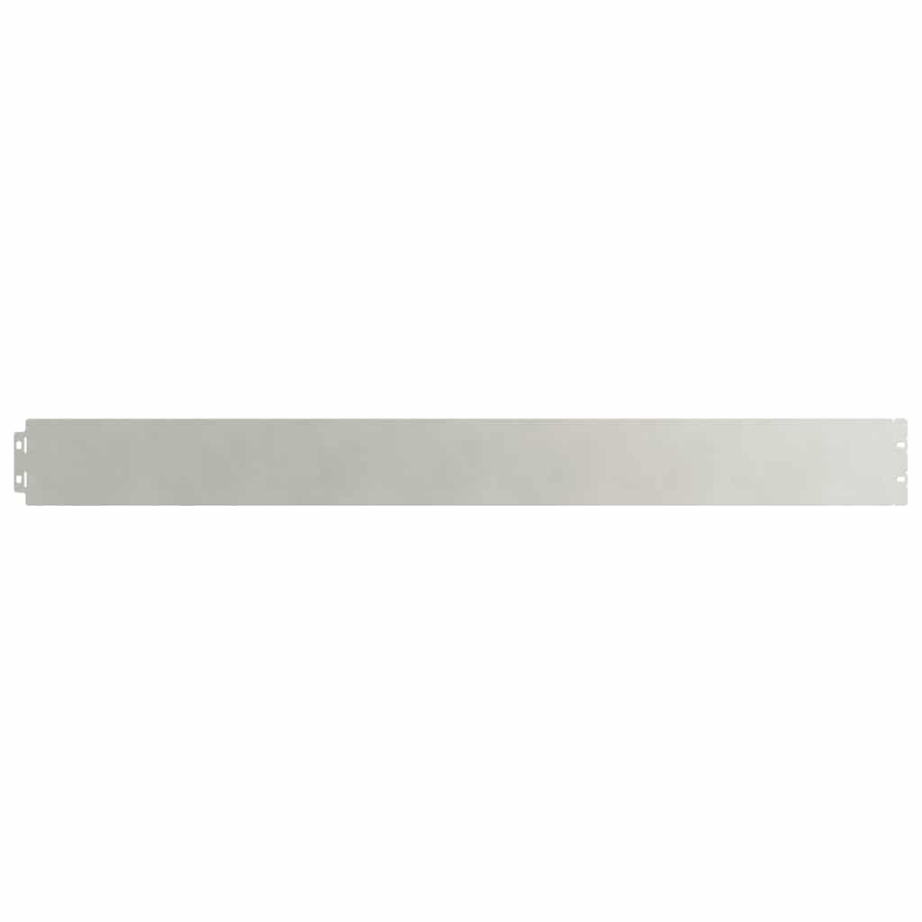 Raseneinfassung 10 pcs 10 x 103 cm Wetterfeststahl Rostig