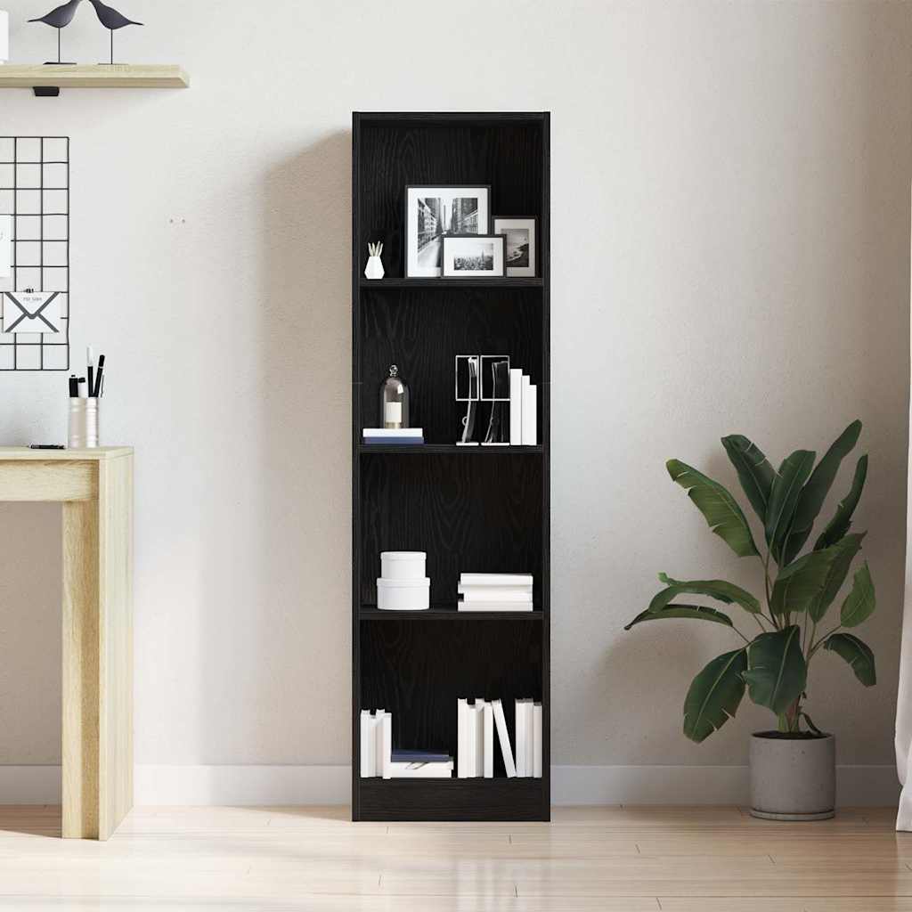 Bücherregal Weiß 40x24x75 cm Holzwerkstoff