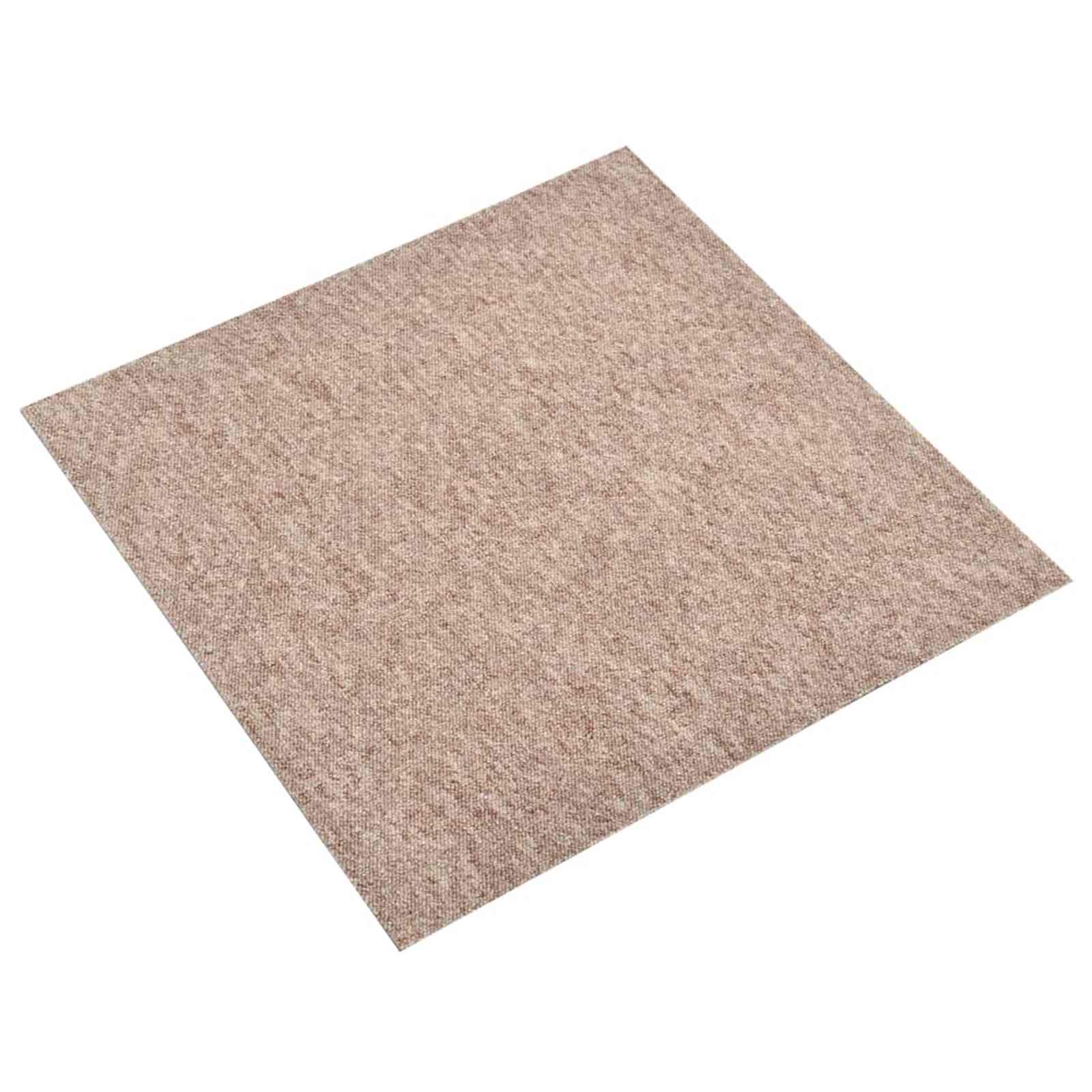 Teppich 20 pcs Gestreiftes Anthrazit 50 x 50 cm