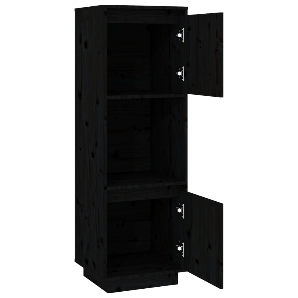 Highboard 38x35x117 cm Massivholz Kiefer