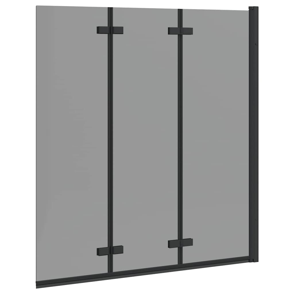 Faltbare Duschtrennwand Gold 130 x 138 cm