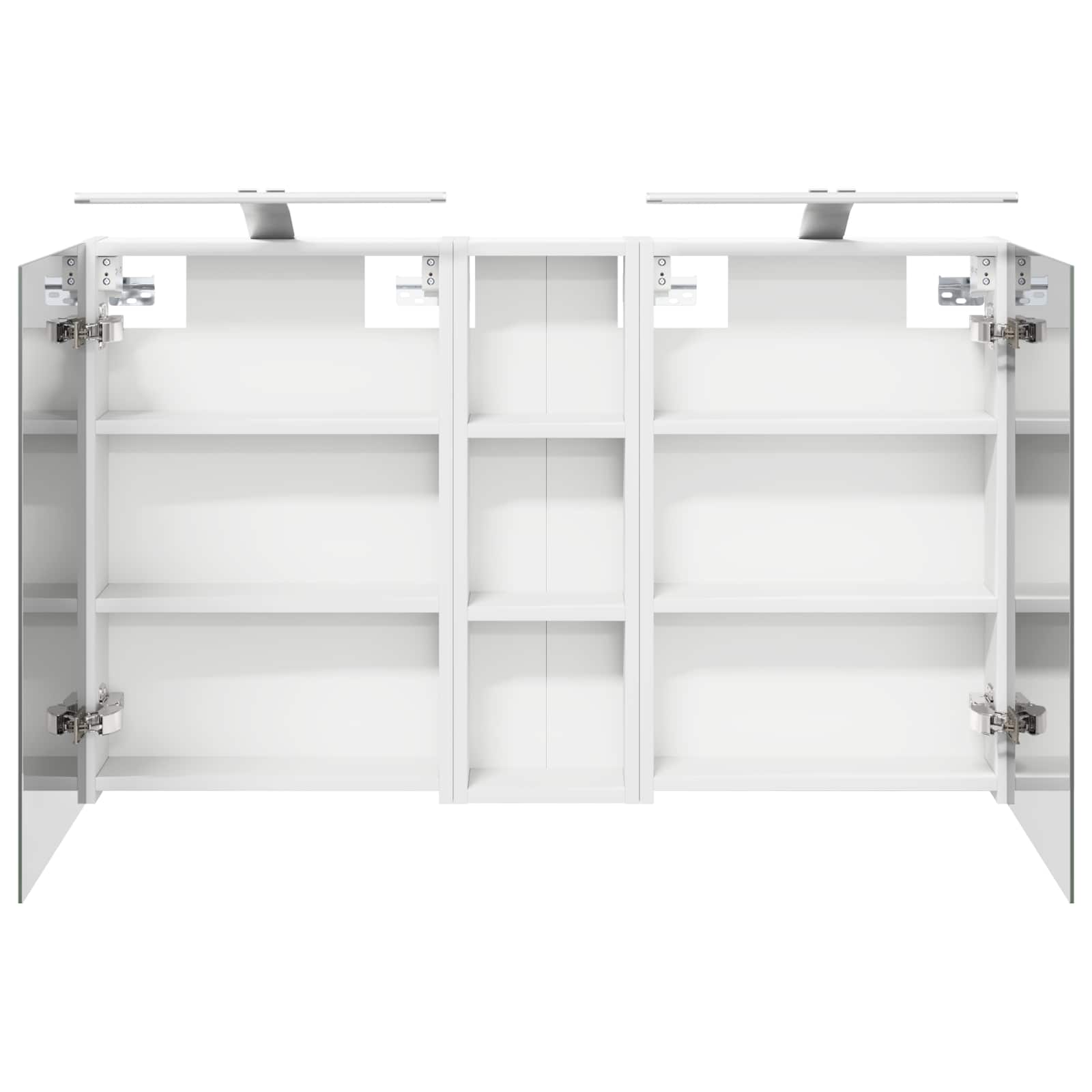 Badezimmerschrank-Set 3 pcs 80 x 10,5 x 50 cm Holzwerkstoff