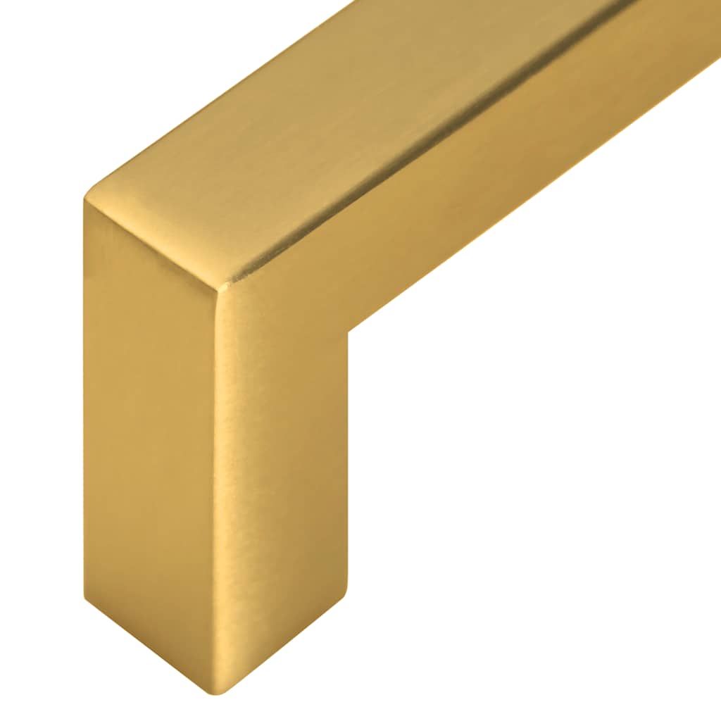 Möbelgriffe 10 Stk. Silbern 64 mm Edelstahl
