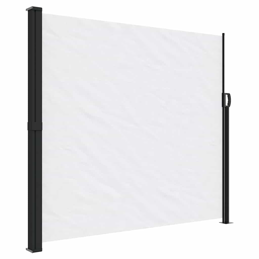 Seitenmarkise Ausziehbar Schwarz 100x300 cm