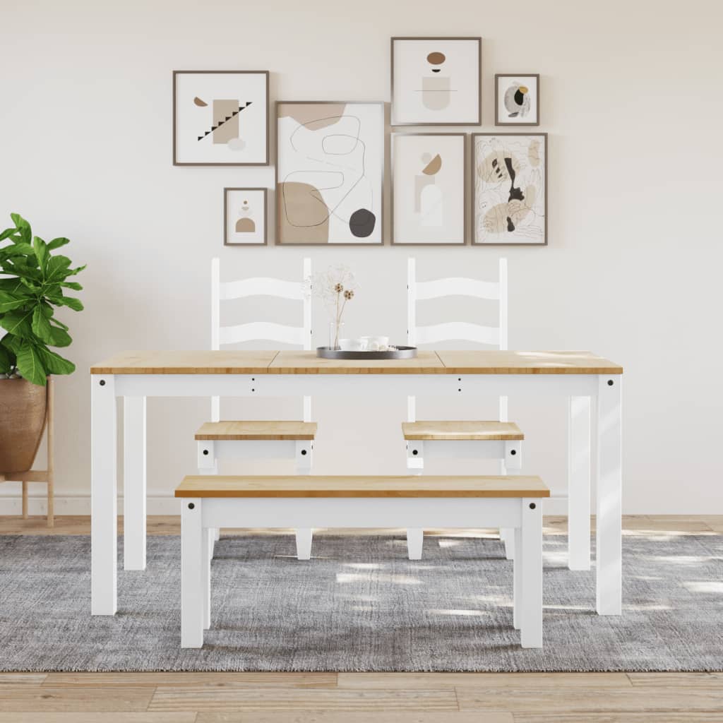 Essbank PANAMA 105x30x45 cm Massivholz Kiefer