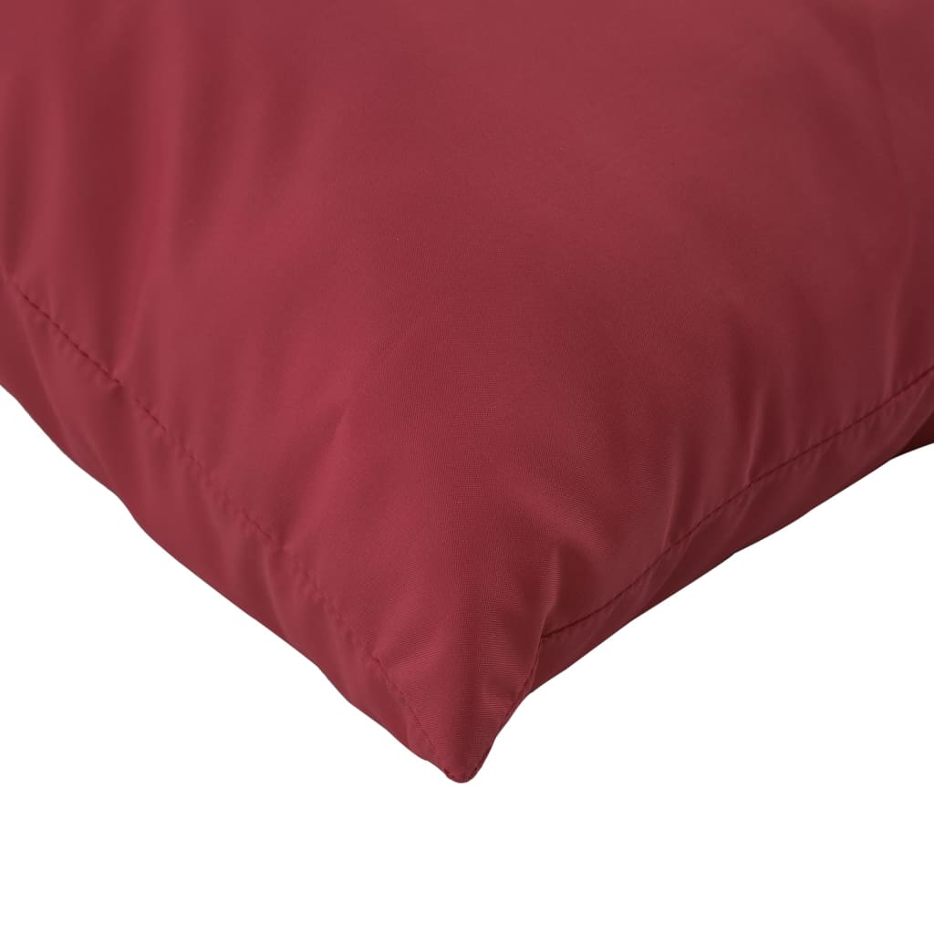 Palettenkissen 3-tlg. Taupe Stoff