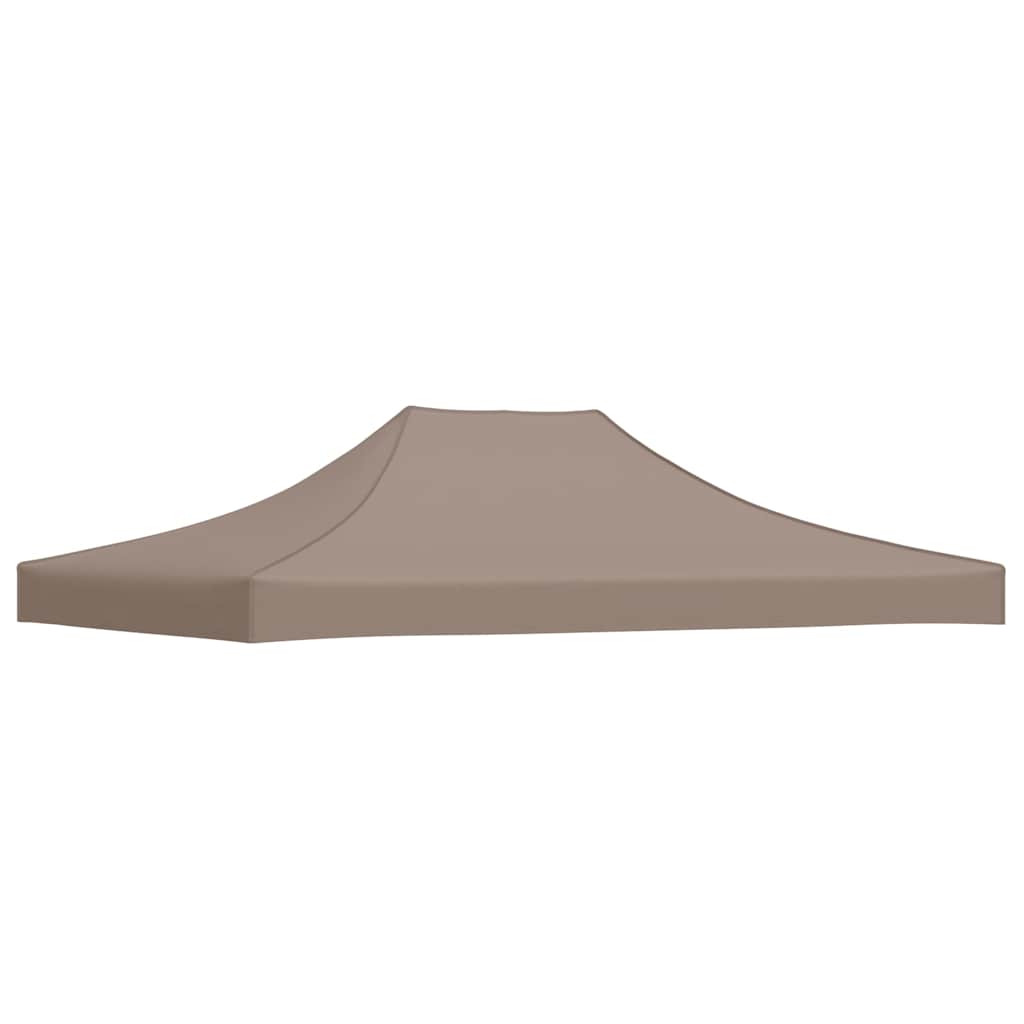 Partyzelt-Dach 3x3 m Beige 270 g/m²