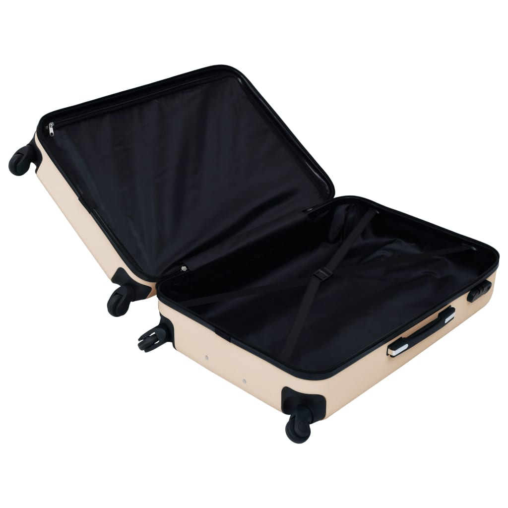 Hartschalen-Trolley Braun ABS