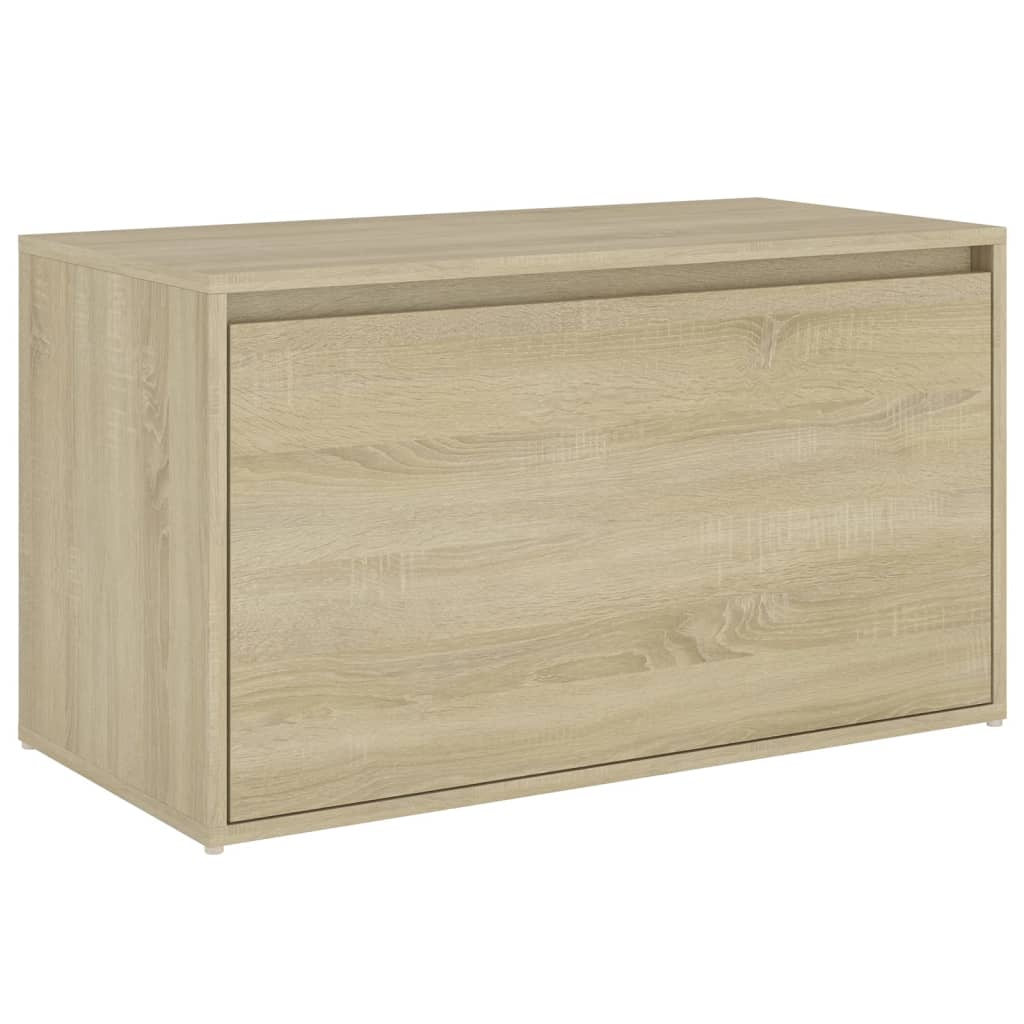 Flurbank 80x40x45 cm Weiß Holzwerkstoff
