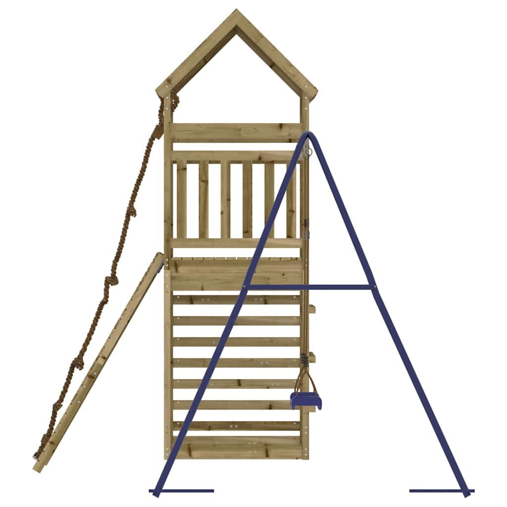 Spielturm Massivholz Kiefer