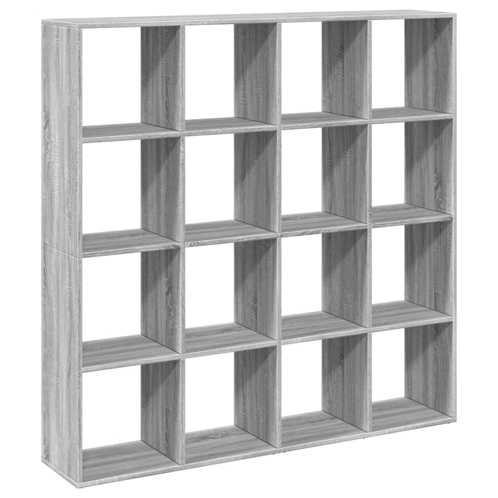 Bücherregal Weiß 137,5x29x137,5 cm Holzwerkstoff