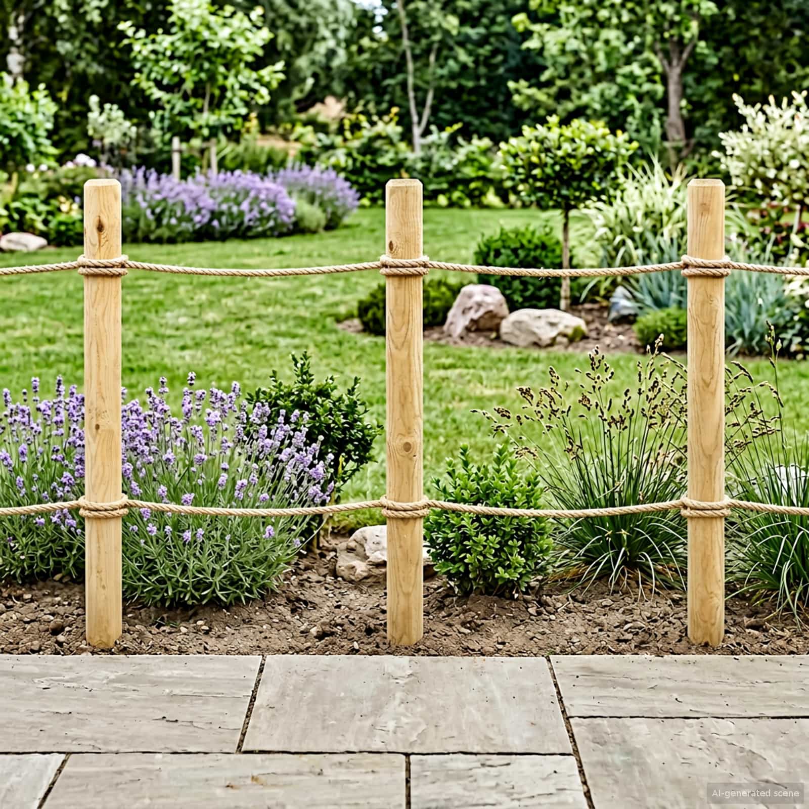 Zaunpfosten 5 Stück Grün 120 cm Massivholz Kiefer