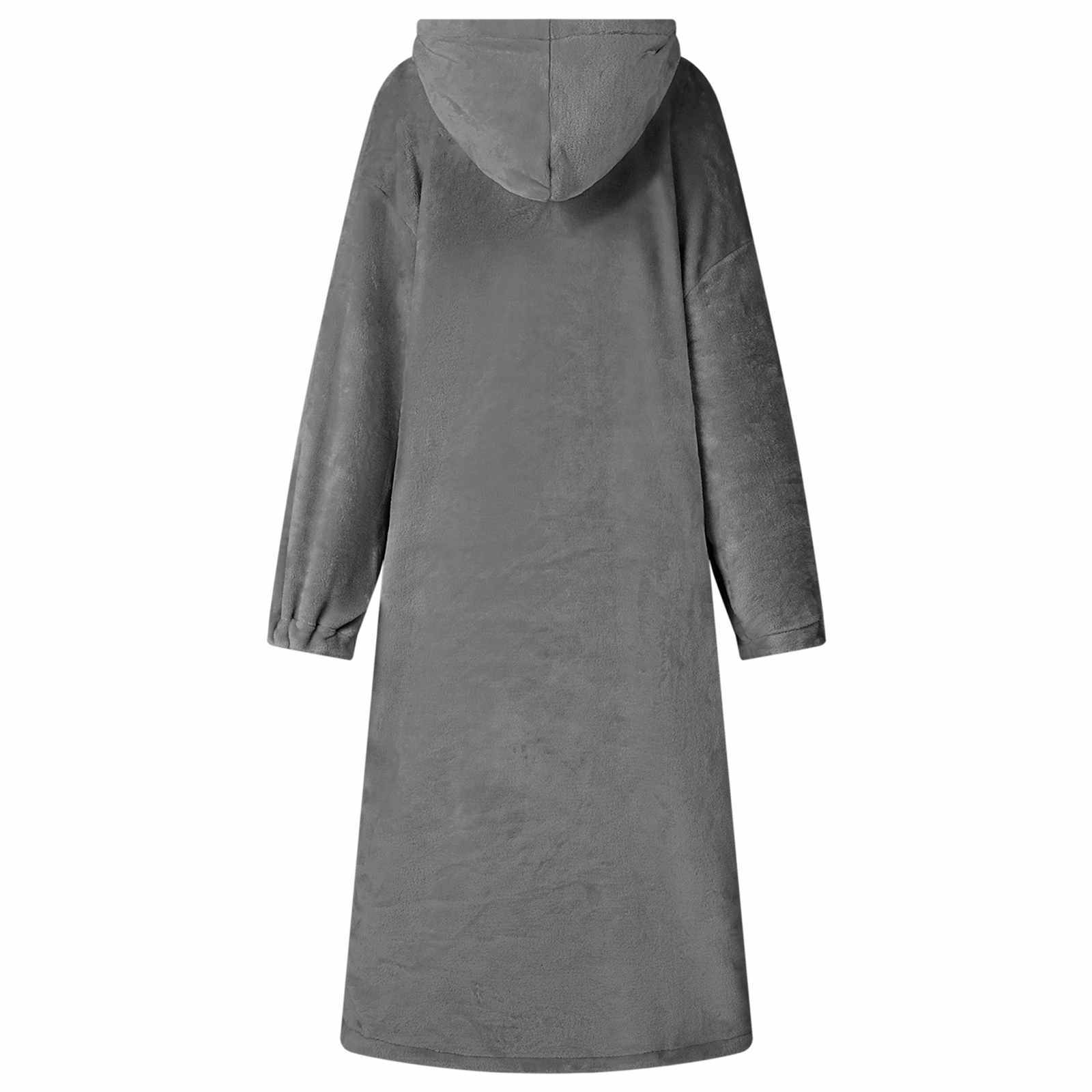 Decken-Hoodie Beige S Flanell