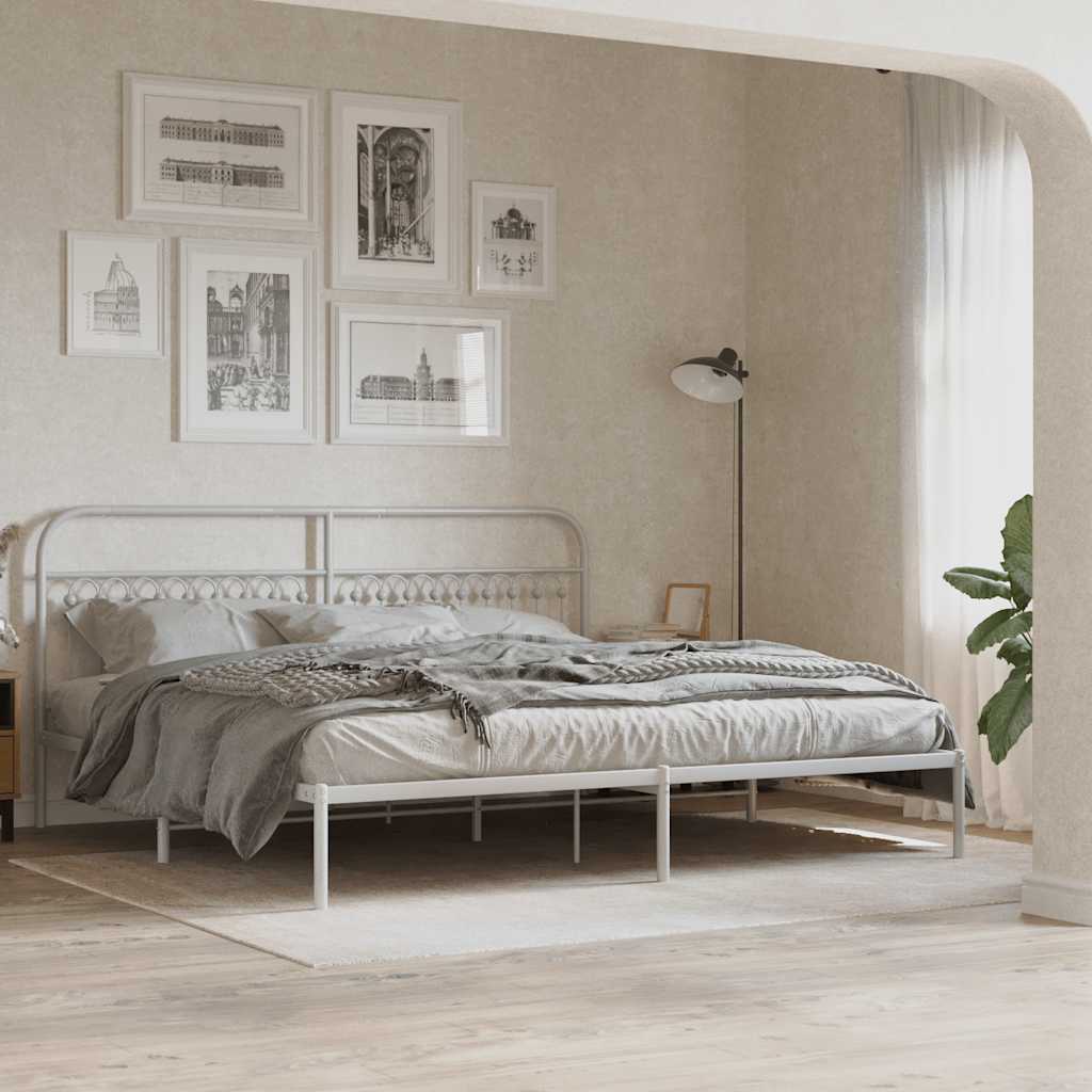 Ersatz-Kopfteil Metall Schwarz 75 cm