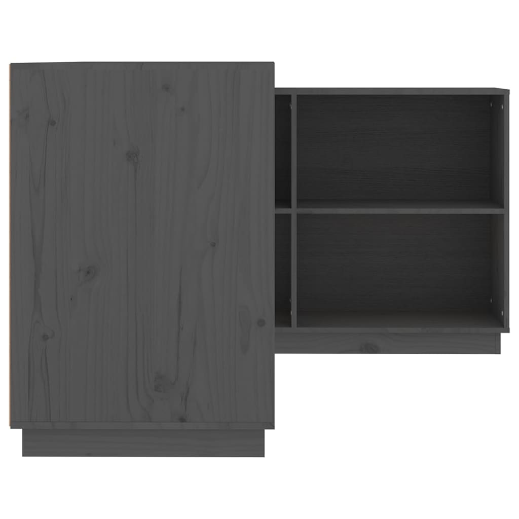 Schreibtisch 110x50x75 cm Massivholz Kiefer