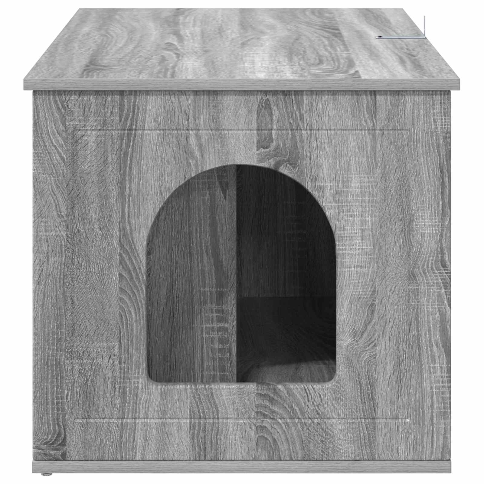 Katzenhaus Weiß 85 x 55 x 50,5 cm Holzwerkstoff
