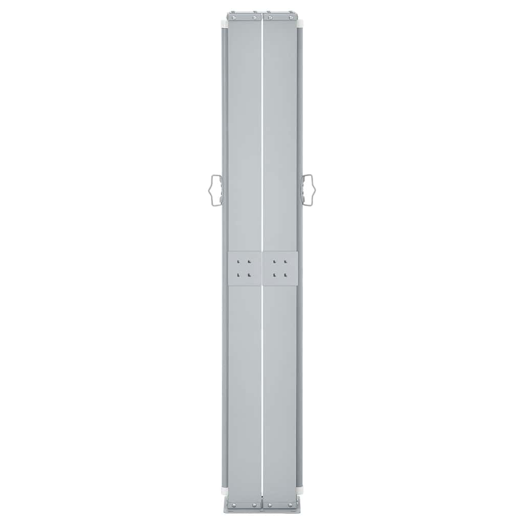 Ausziehbare Seitenmarkise 160×600 cm Braun