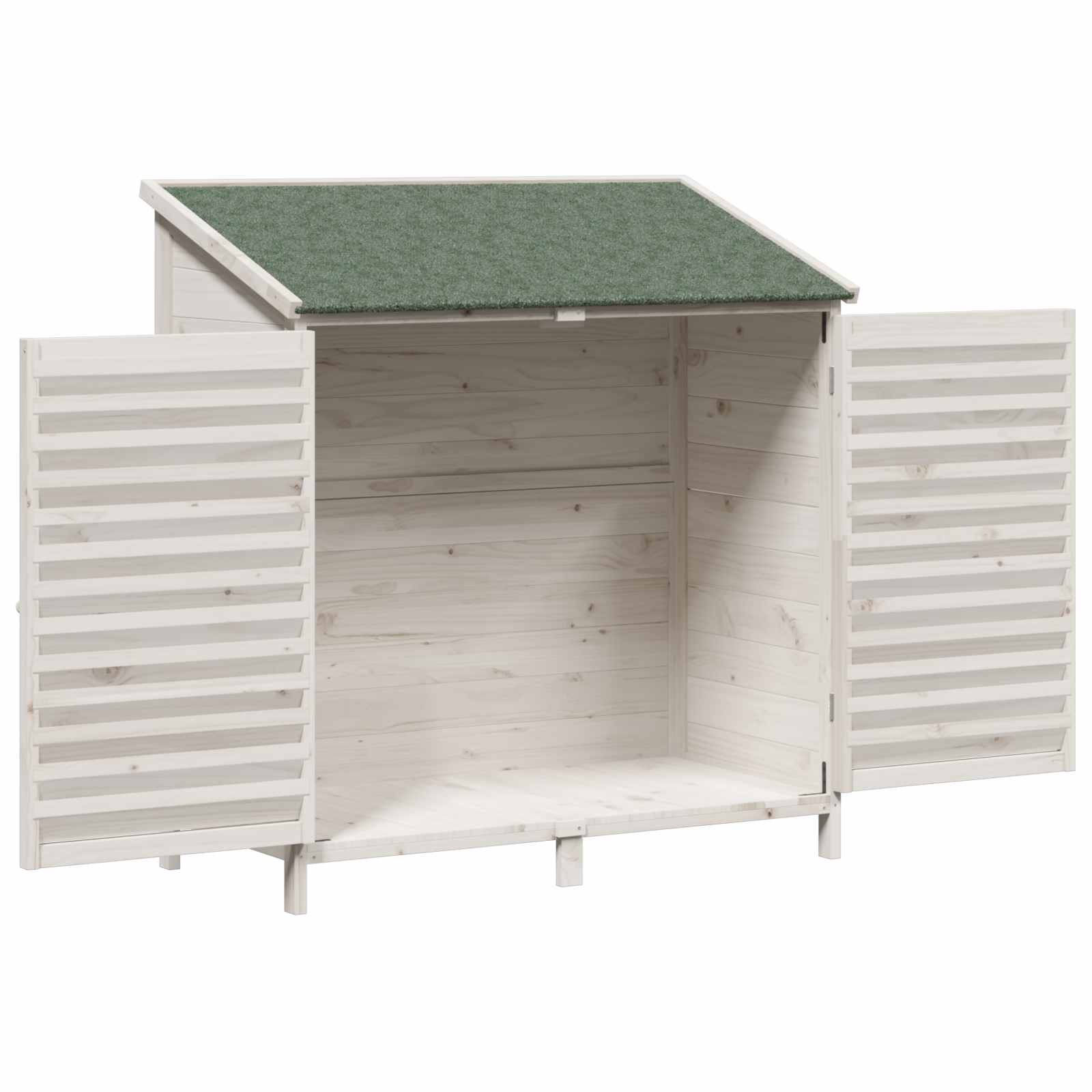 Gartenschuppen Natur 59 x 56 x 113,5 cm Massivholz aus Fichte