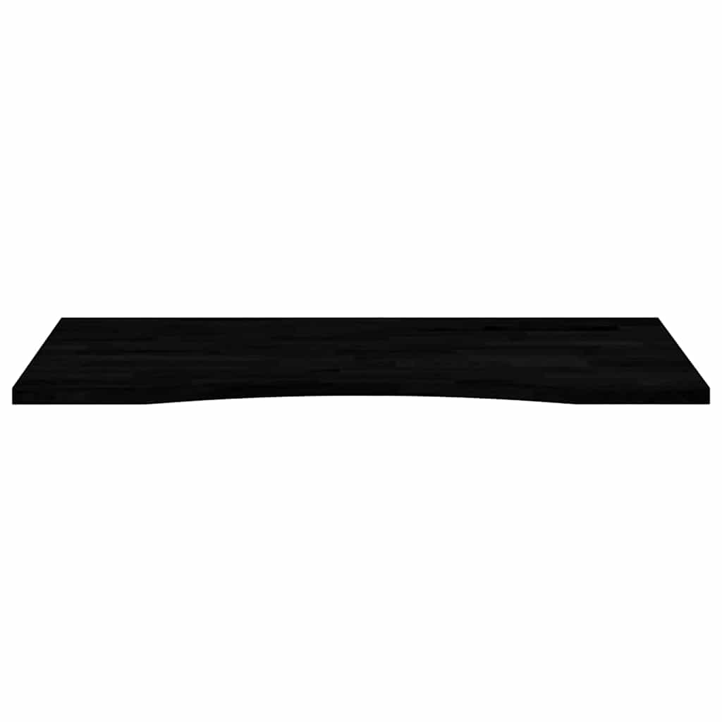 Schreibtischplatte Unbehandelt 80x50x2,5 cm Massivholz Eiche