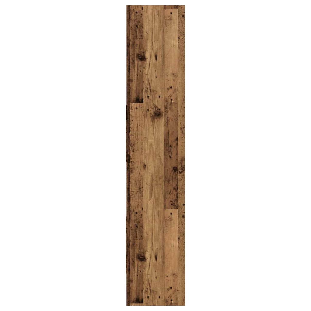 Bücherregal Weiß 40x35x180 cm Holzwerkstoff