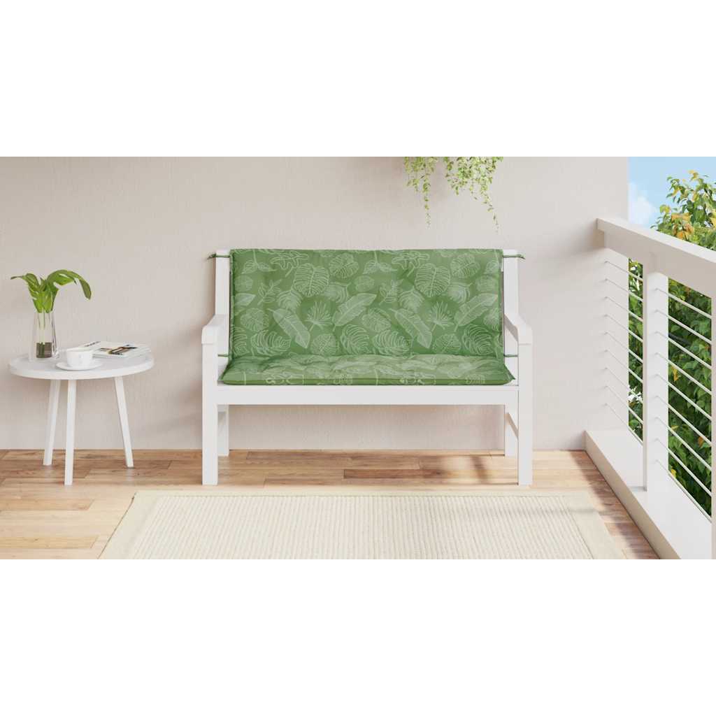 Gartenbank-Auflage Anthrazit 100x(50+50)x7 cm Oxford-Gewebe