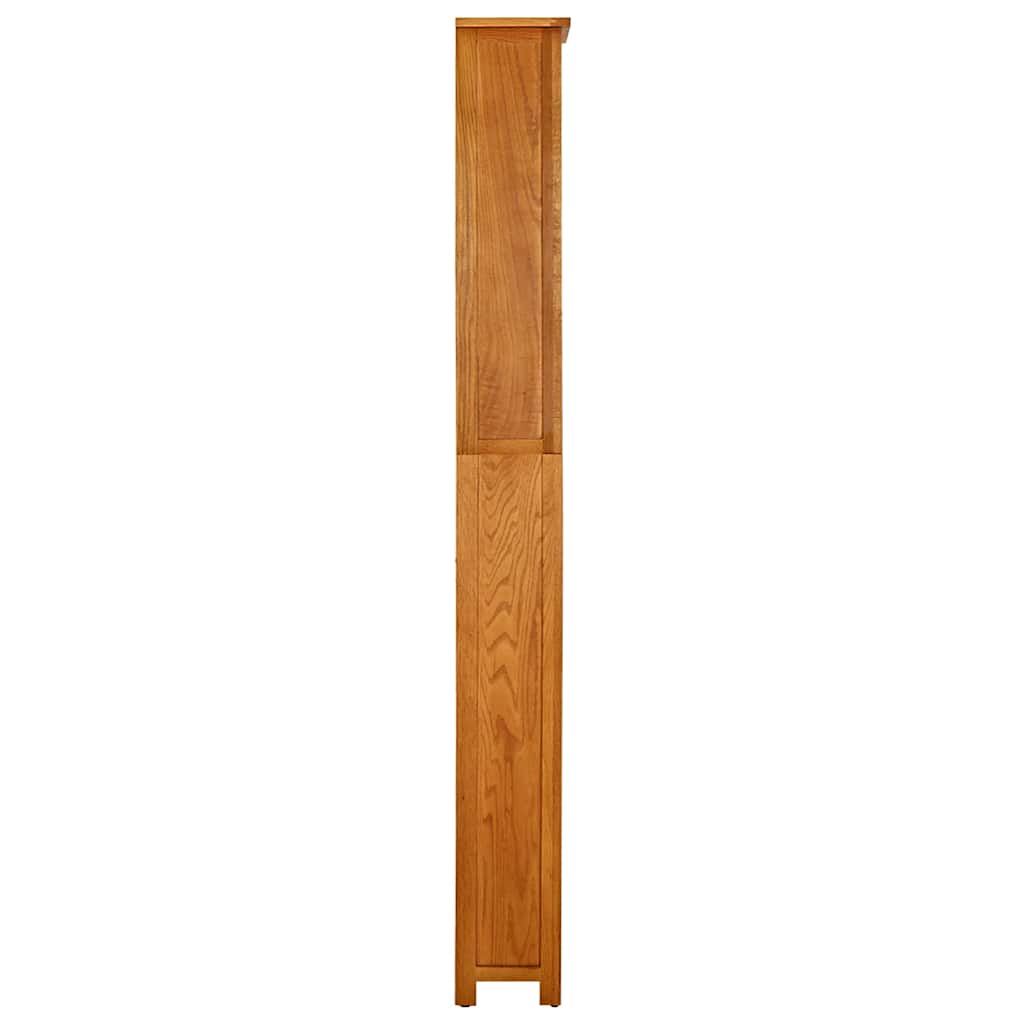 Bücherregal 45x22,5x82 cm Eiche Massivholz