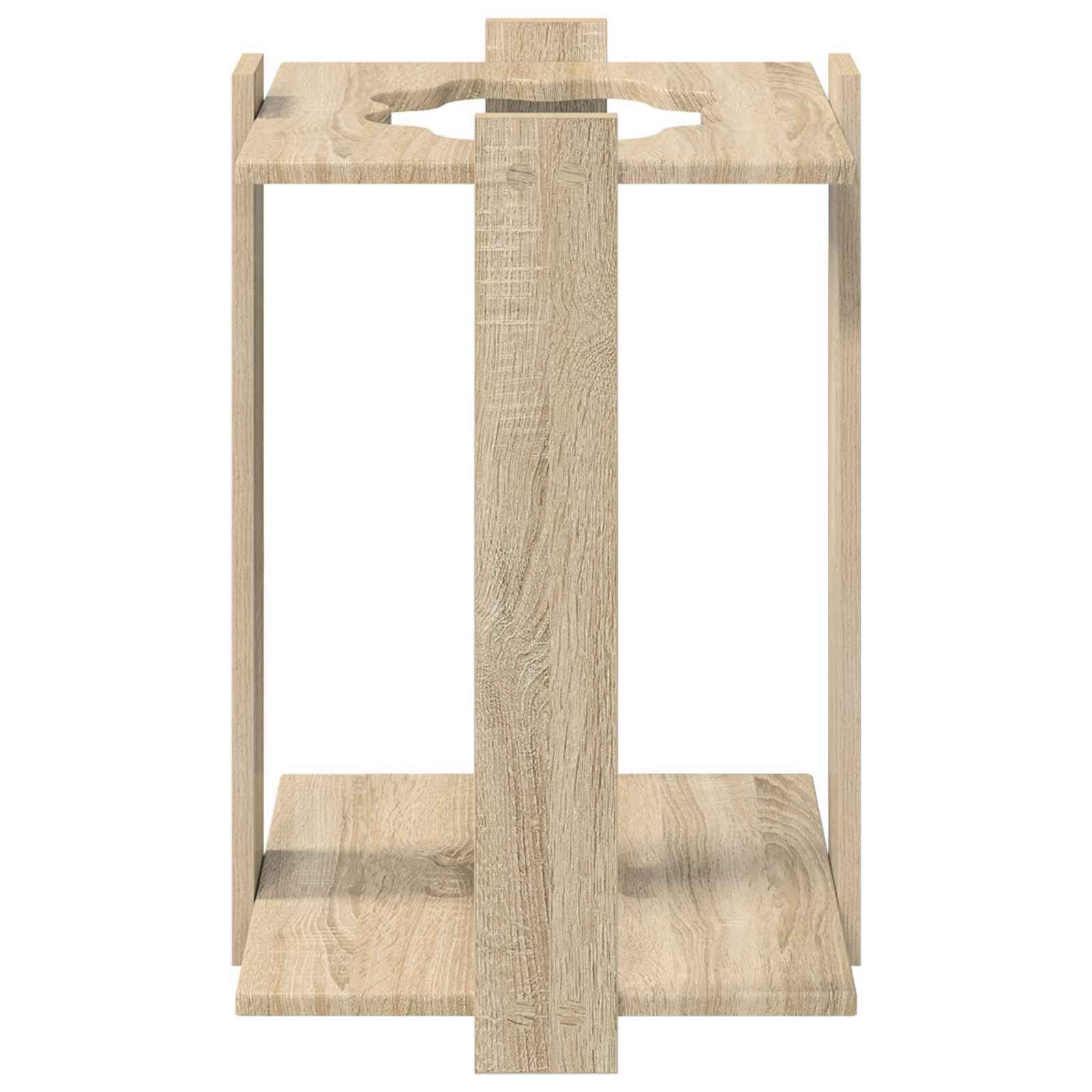 Billardqueue-Ständer Holzwerkstoff 42 x 43 x 60 cm Weiß