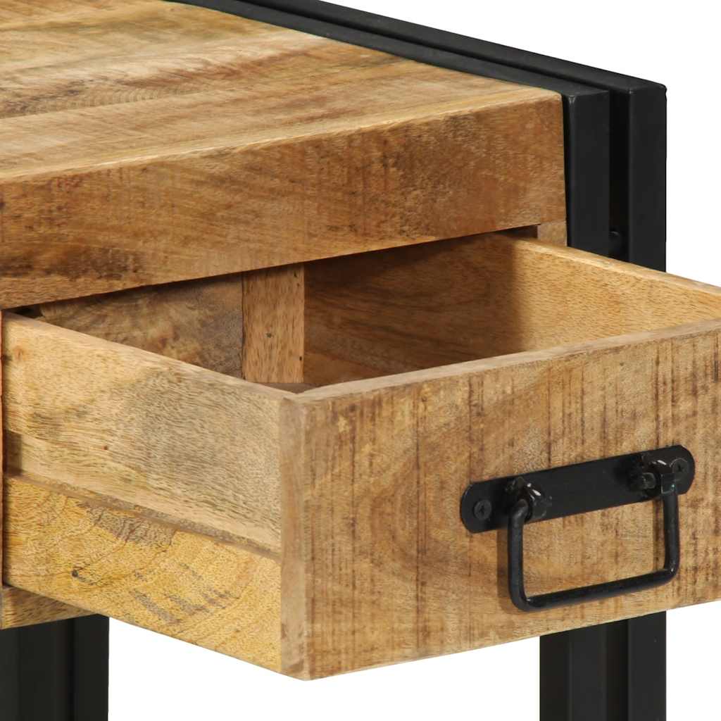 Nachttisch 40 x 35 x 50 cm Massives upgecyceltes Holz