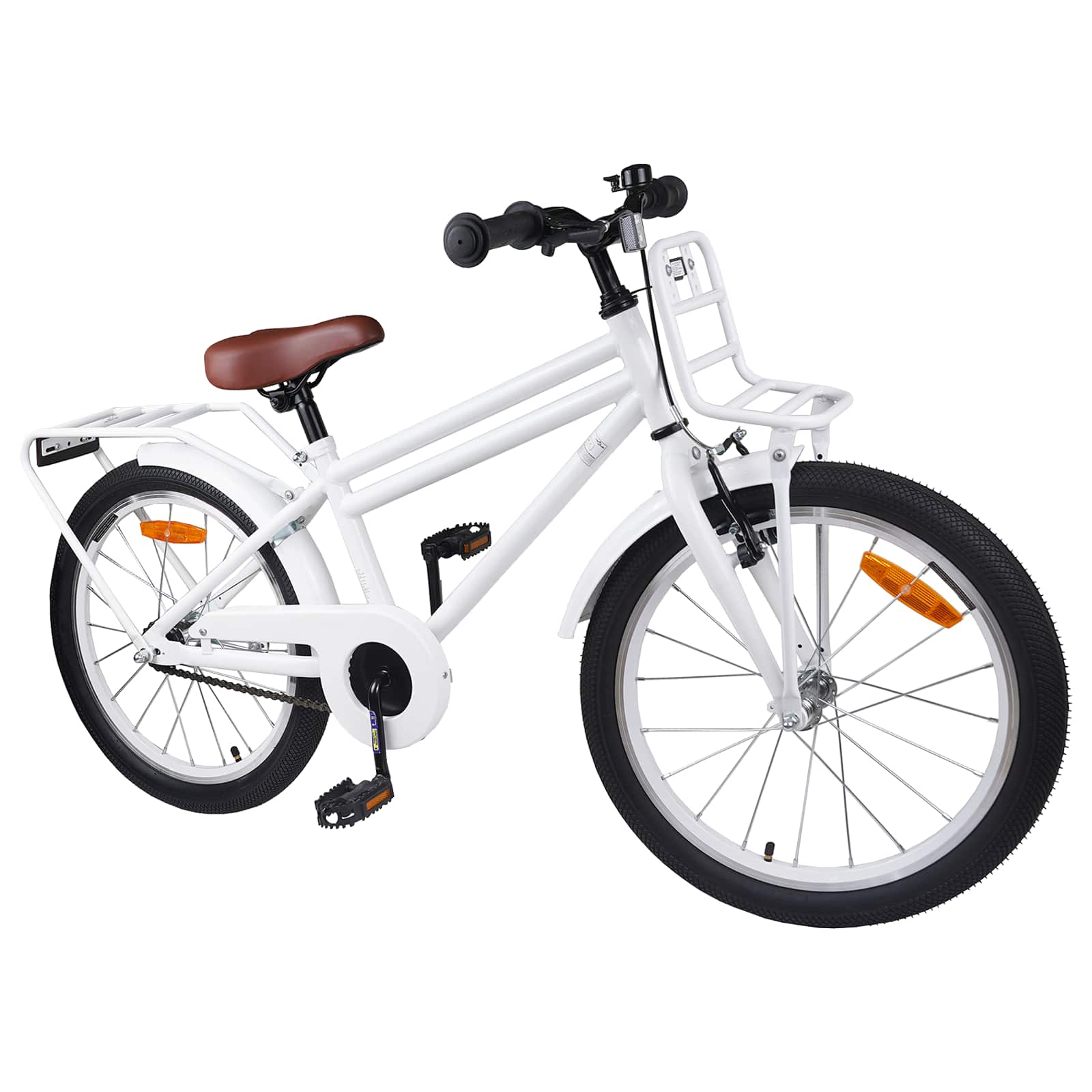 Kinderfahrrad 12 Zoll für 2-4 Jahre alt Schwarz