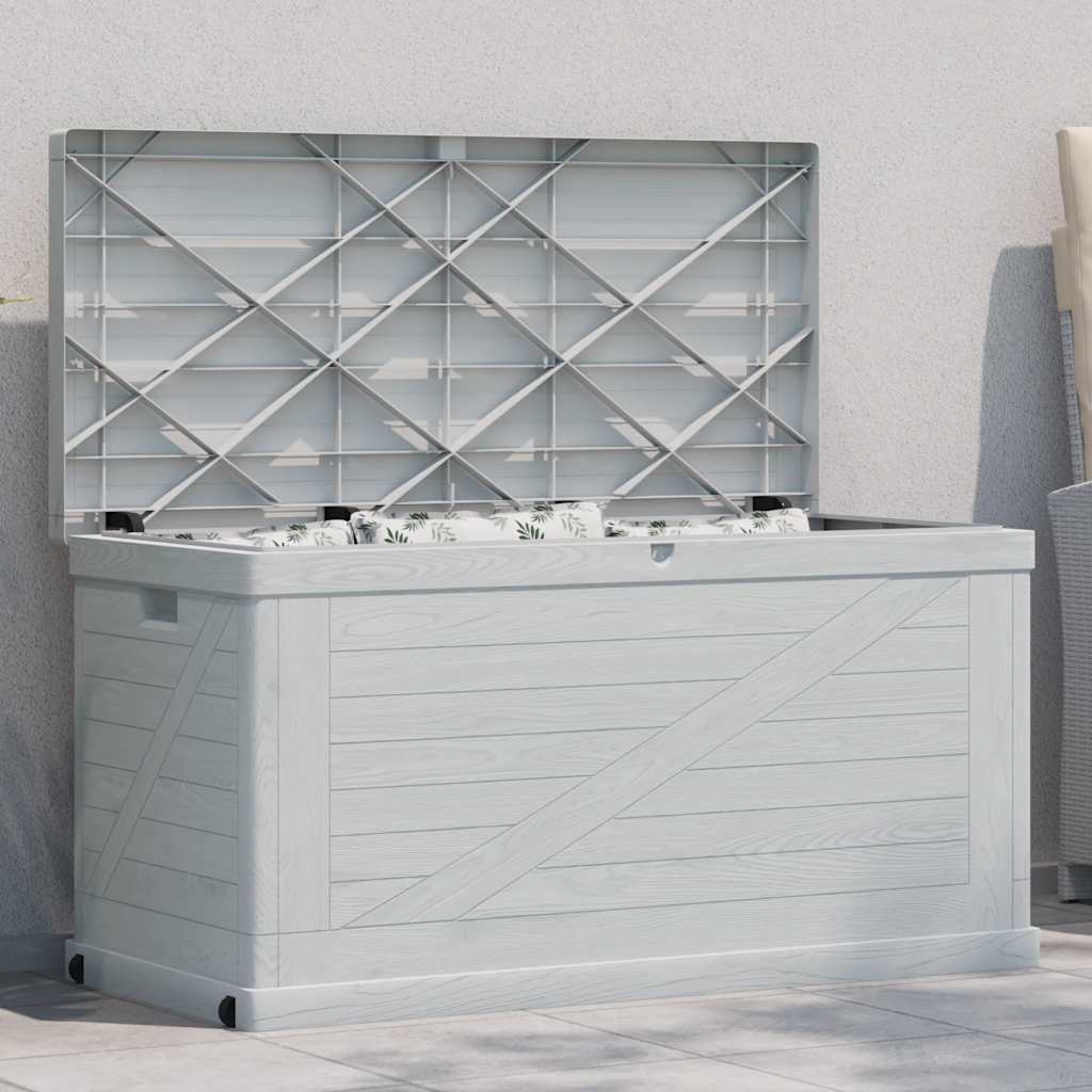 Outdoor-Kissenbox Anthrazit 77,5x44,5x53 cm Polypropylen