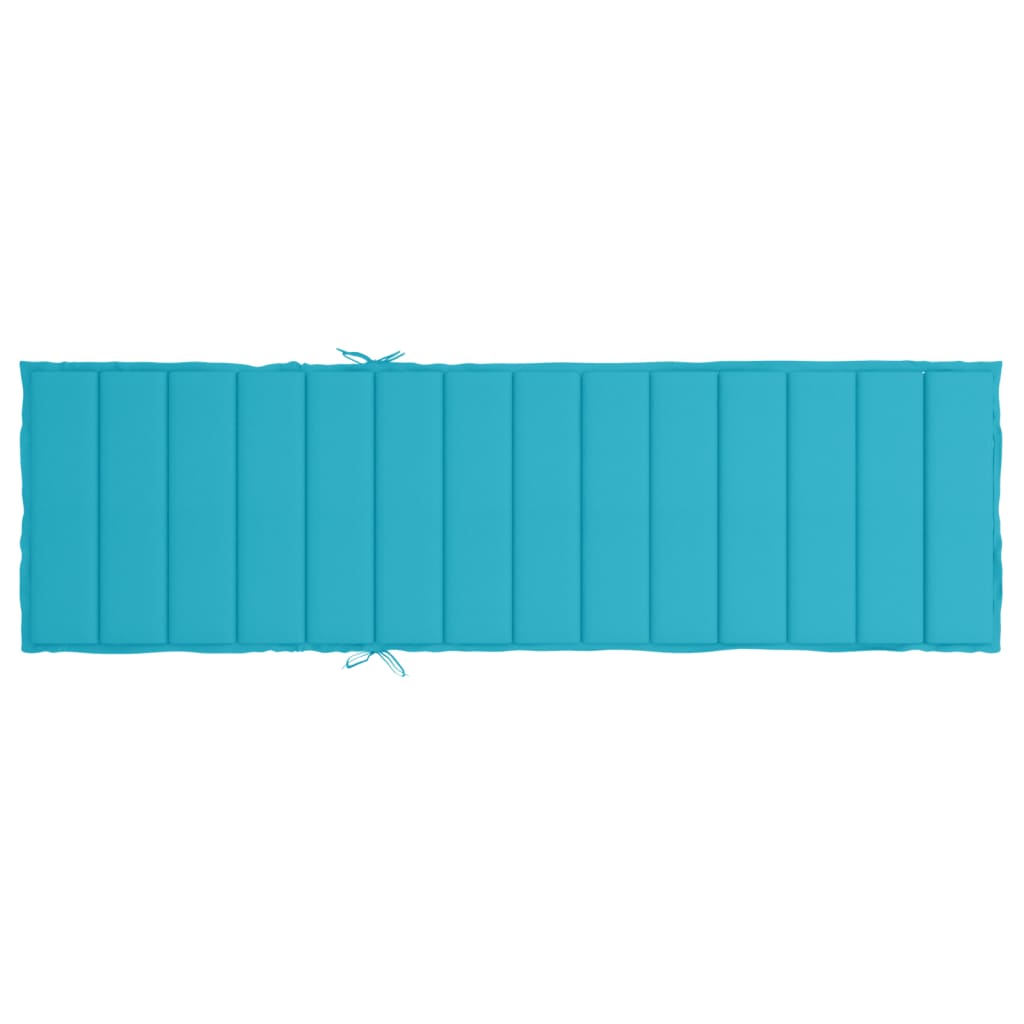 Liege-Kissen Blatt Blattmuster 200 x 70 x 3 cm Oxford-Stoff