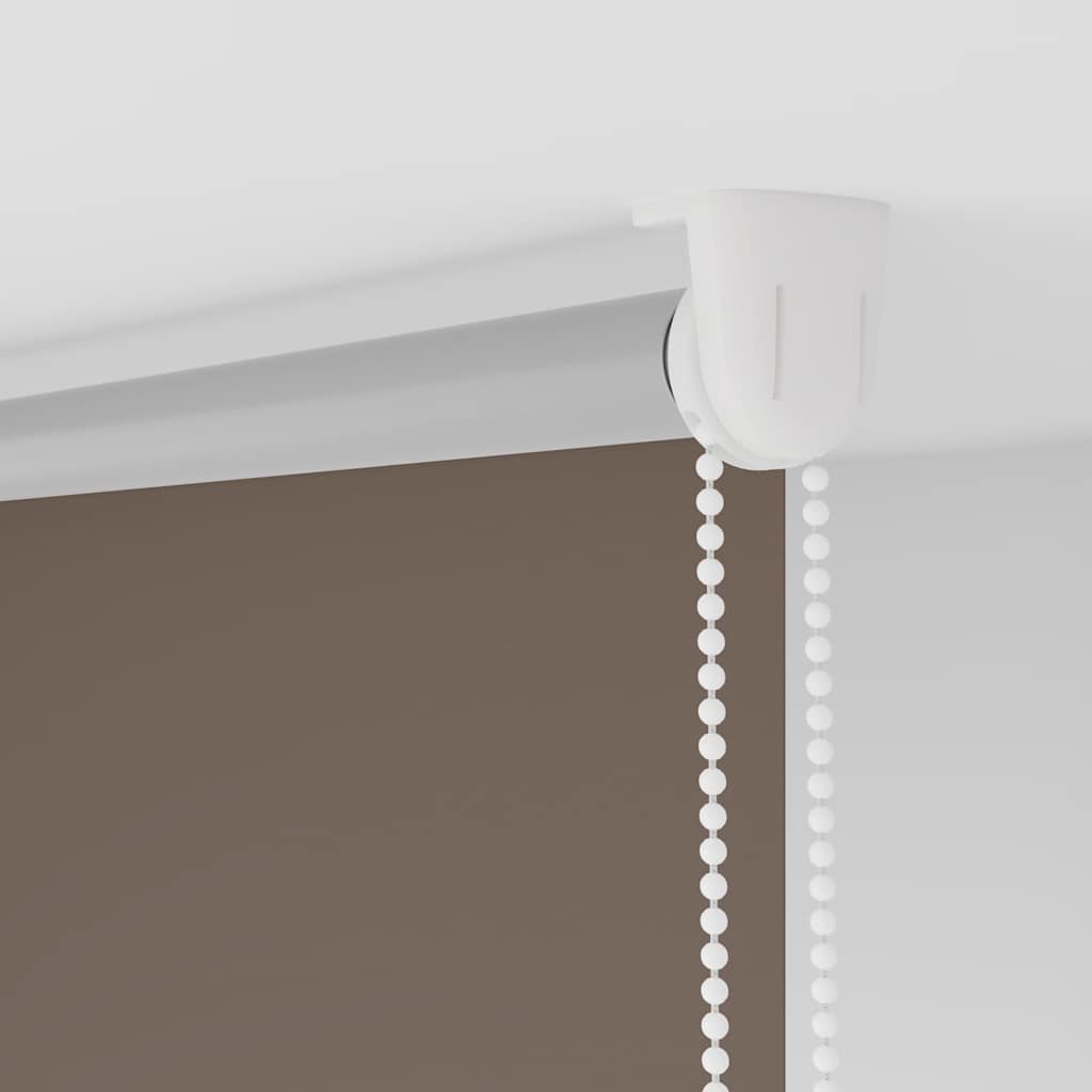 Verdunkelungsrollo 84,4 x 175 cm, Stoffbreite 80 cm, Weiß