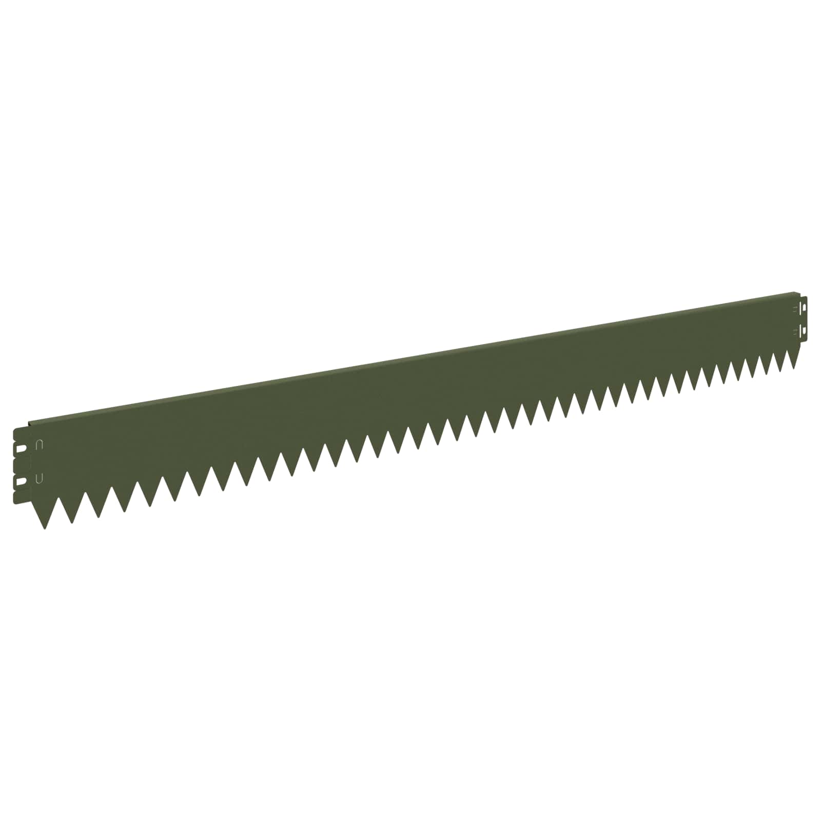 Raseneinfassung 10 pcs 103 x 10 cm Stahl Schwarz
