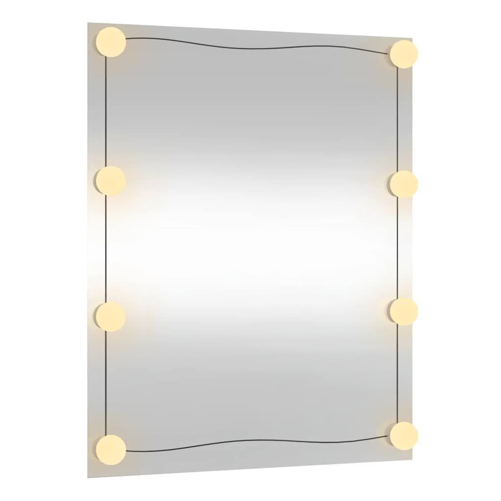 Wandspiegel 40 x 40 cm Quadratisch Glas