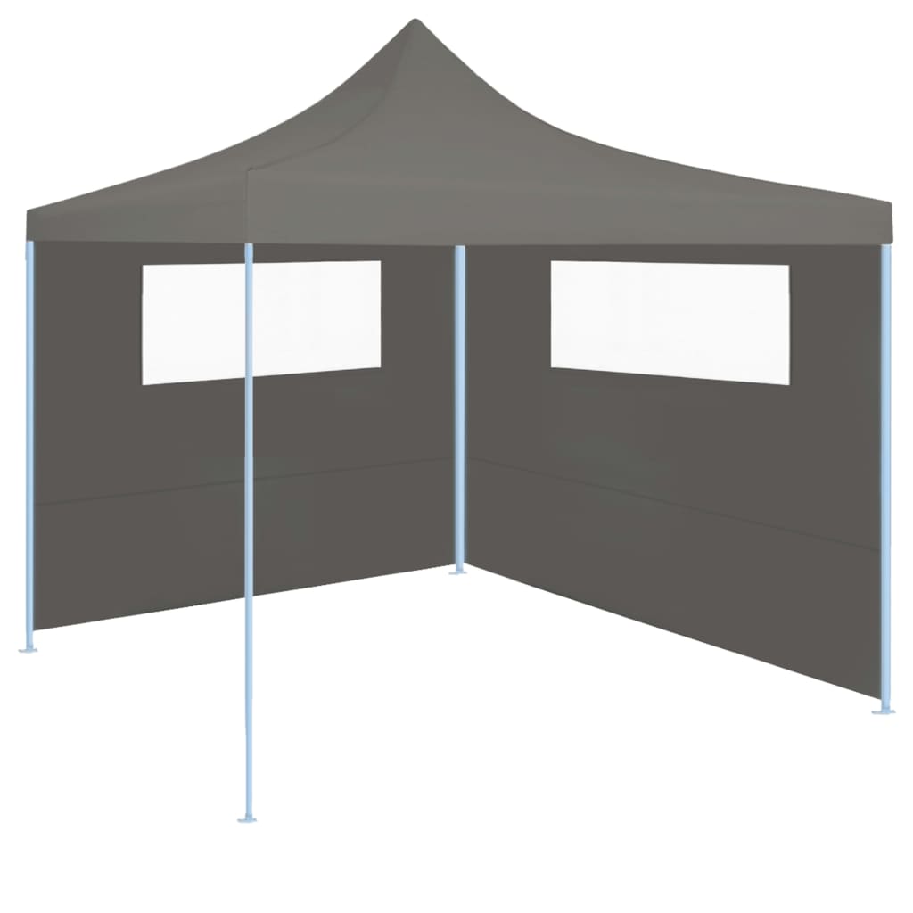 Pavillon-Seitenwand mit Fenstern 6x2 m Creme