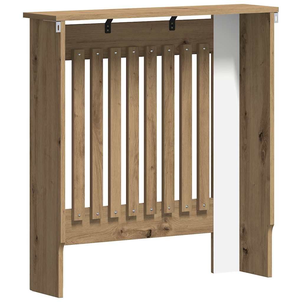 Holzwerkstoff Heizkörper-Abdeckung Heizkörperverkleidung 112 cm, weiß