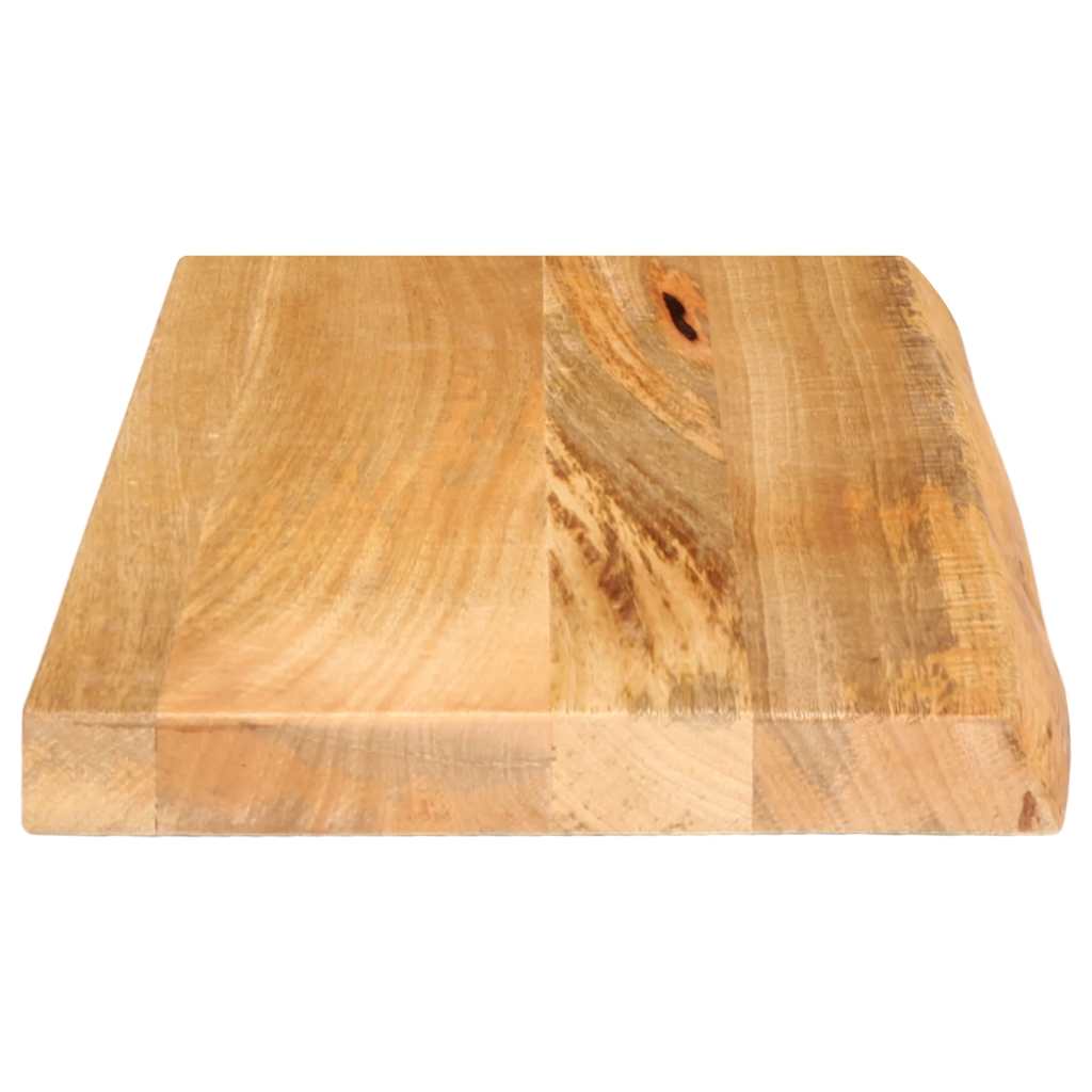 Wandregal 40x20x2,5 cm Rechteckig Massivholz Akazie Baumkante