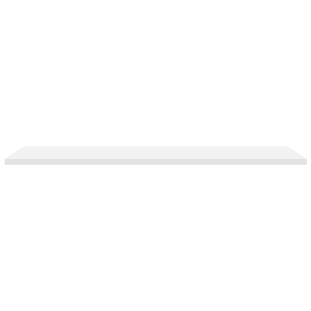 Bücherregal-Bretter 4 Stk. Weiß 40x10x1,5 cm Holzwerkstoff