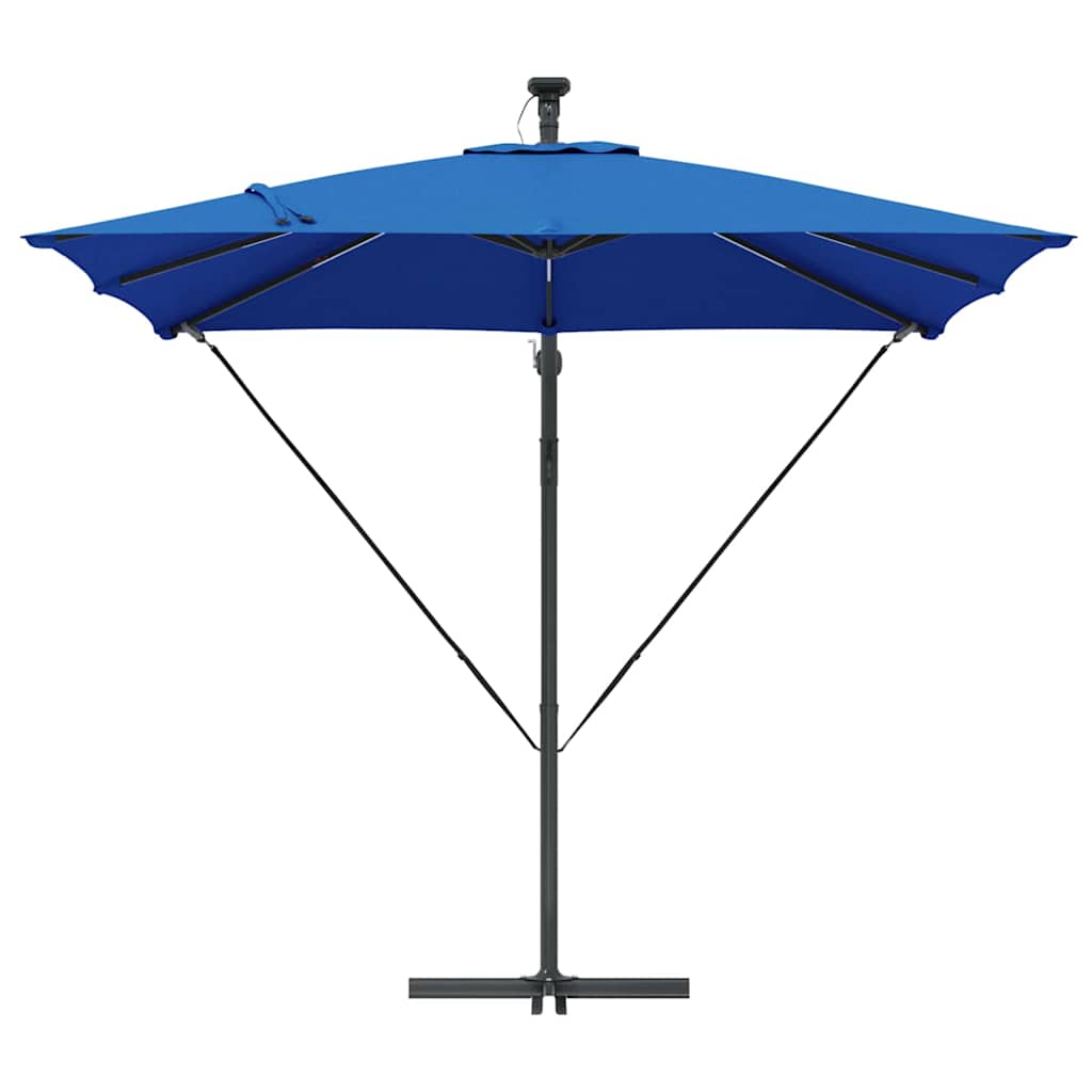 Sonnenschirm Sand 249 x 249 x 250 cm Polyester und Aluminium