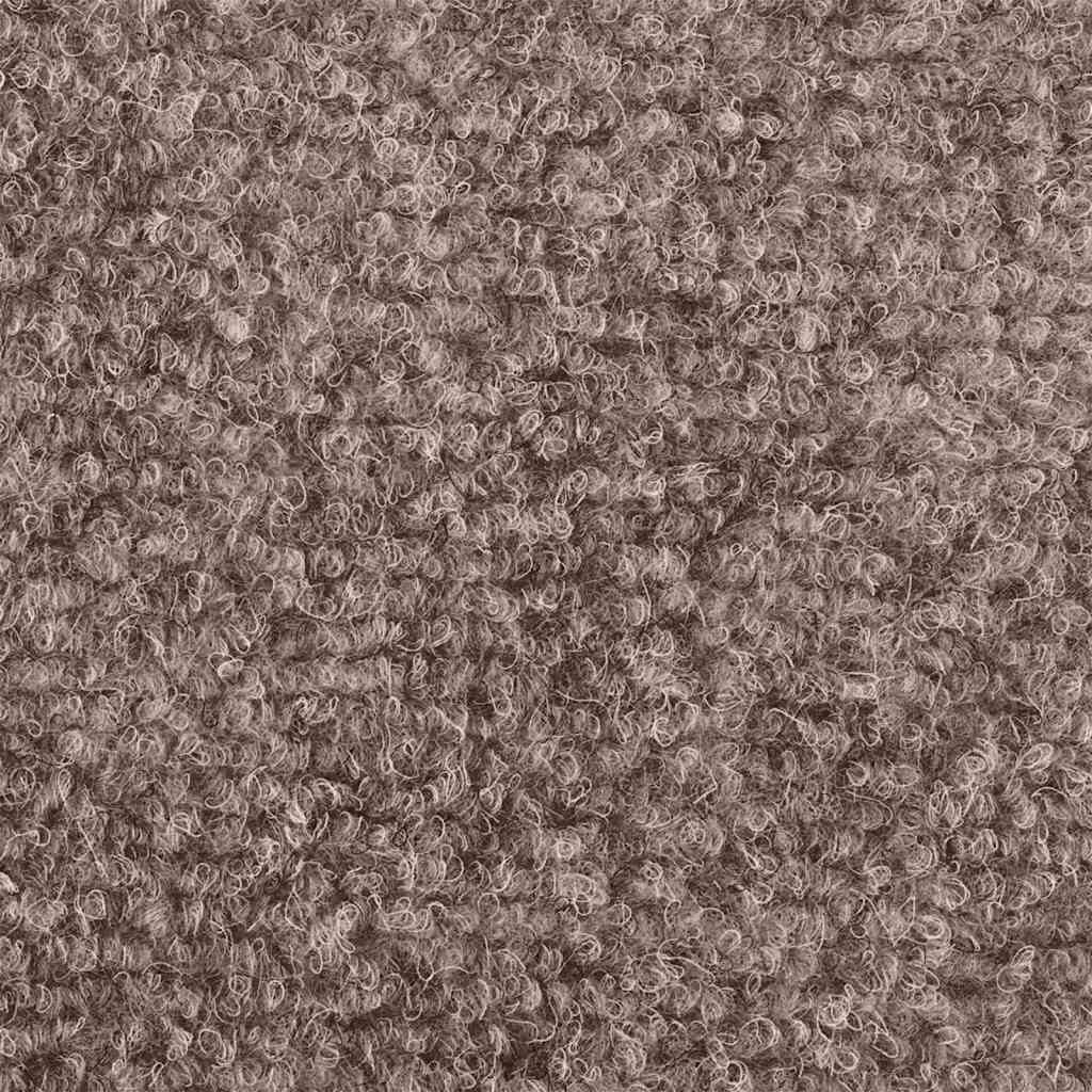 Stufenmatten Selbstklebend 15 Stk. 65x21x4 cm Hellbraun Rechteckiger Rand