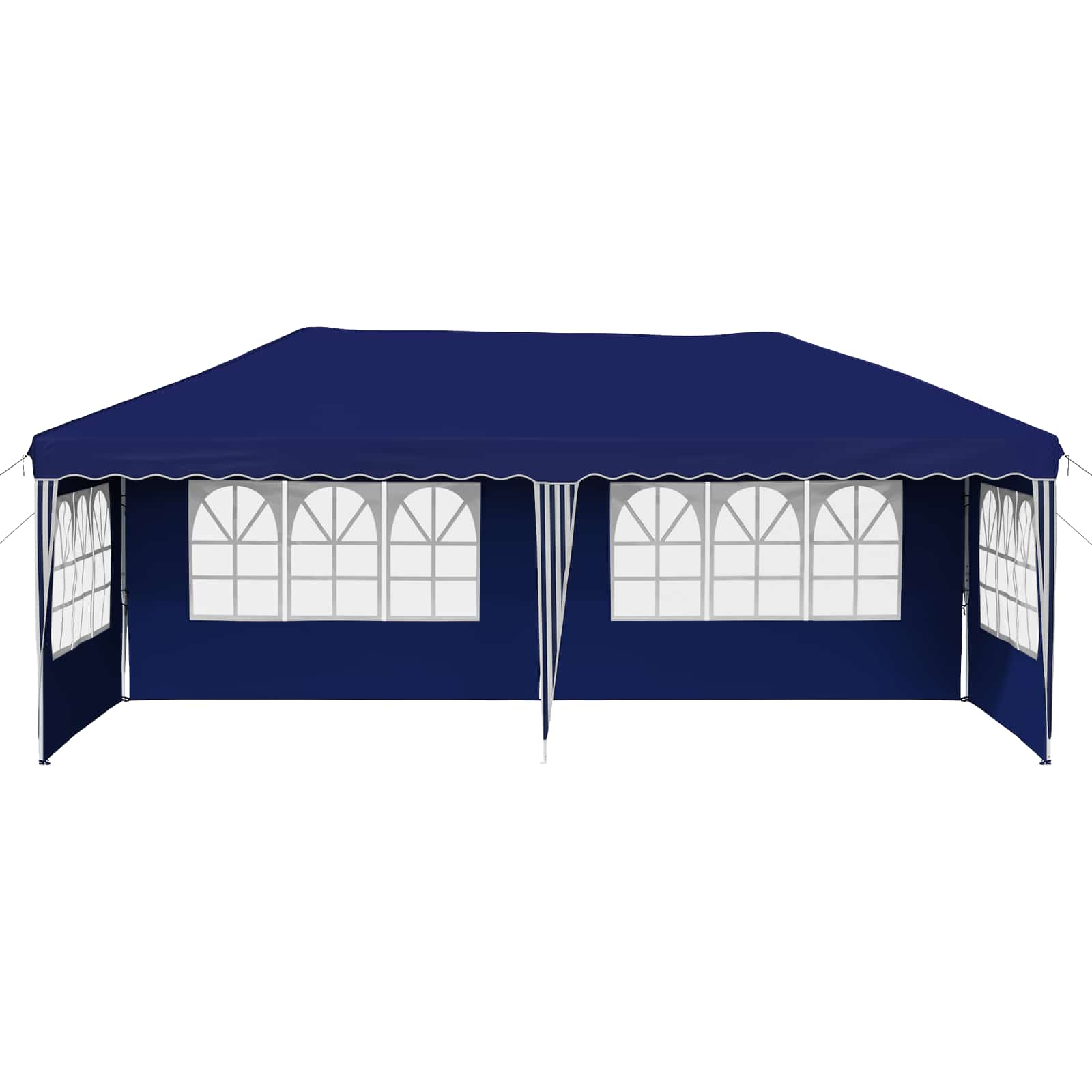 Pop-up Partyzelt 575 x 290 x 245 cm Creme