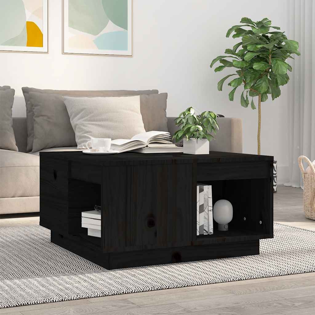 Couchtisch 100x101x40,5 cm Massivholz Kiefer