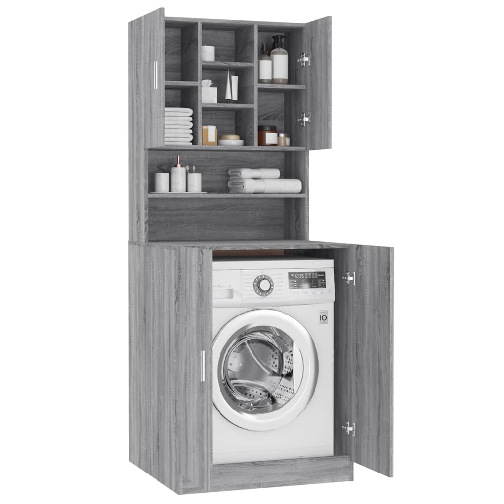 Waschmaschinenschrank Weiß