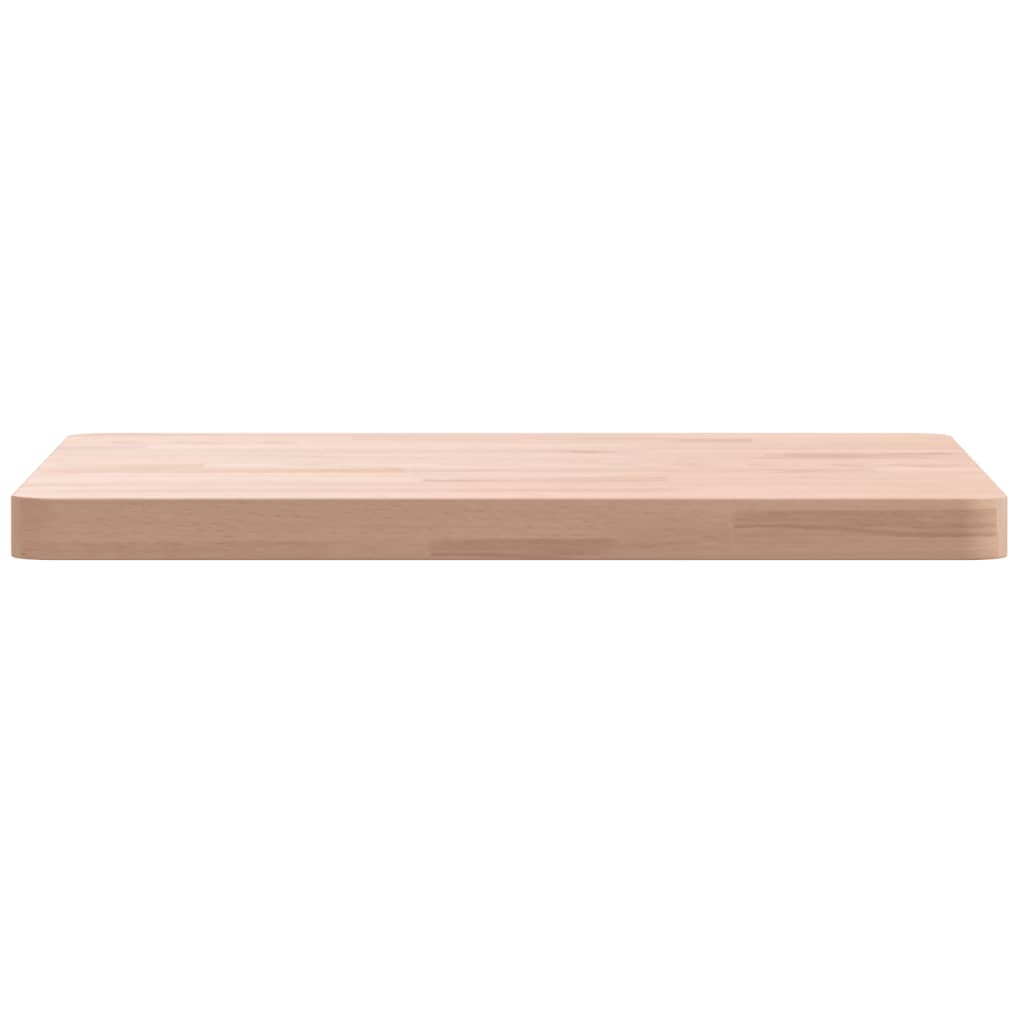 Tischplatte Ø30x1,5 cm Rund Massivholz Buche